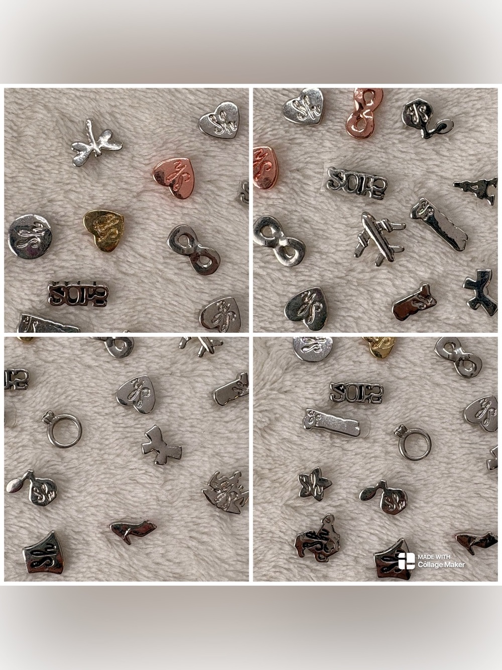 South Hill Designs Floating Locket Charm Lot of 27 Various Styles Charms Only - Picture 9 of 9